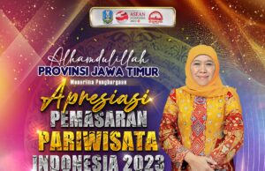 Boyong Penghargaan Apresiasi Pemasaran Pariwisata, Gubernur Khofifah Bersyukur Jawa Timur Dominasi dan Bawa Pulang Tiga Penghargaan Boyong Penghargaan Apresiasi Pemasaran Pariwisata, Gubernur Khofifah Bersyukur Jawa Timur Dominasi dan Bawa Pulang Tiga Penghargaan