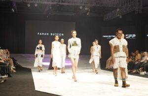 Farah Button di SFP 2023, Tetap Konsisten Dengan Corak Garis