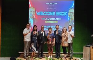 Sugito Adhi Kembali di Tunjuk menjadi GM Hotel Mercure Surabaya Grand Mirama menggantikan Andreas Riyadi Sugito Adhi Kembali di Tunjuk menjadi GM Hotel Mercure Surabaya Grand Mirama menggantikan Andreas Riyadi (foto : hsc)