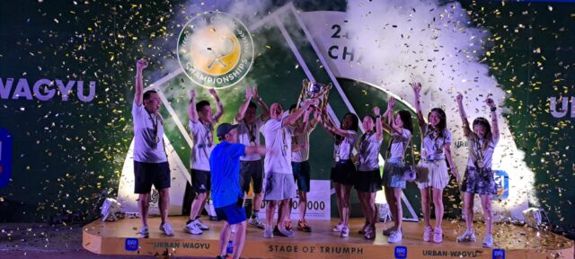 Urban Wagyu Sukses Gelar Kompetisi Tenis Komunitas Terbesar di Surabaya (foto : ist)