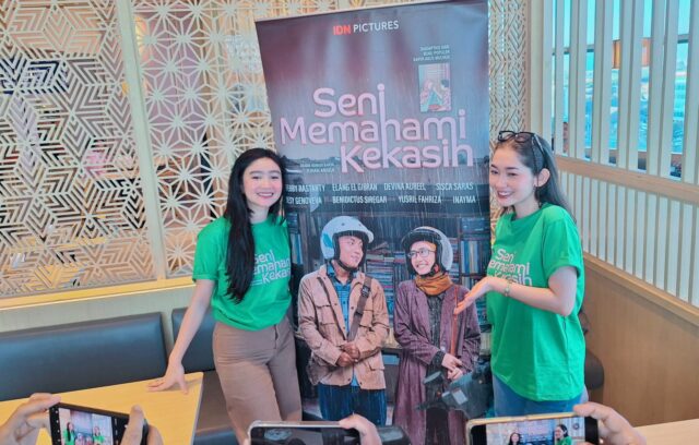 Pemain Film ‘Seni Memahami Kekasih’, Mengajak Penonton Menikmati Cinta Yang Sederhana (foto : pribadi)