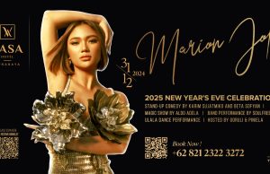 Marion Jola Meriahkan Puncak Tahun Baru di Vasa Hotel Surabaya Marion Jola Meriahkan Puncak Tahun Baru di Vasa Hotel Surabaya (foto : ist)