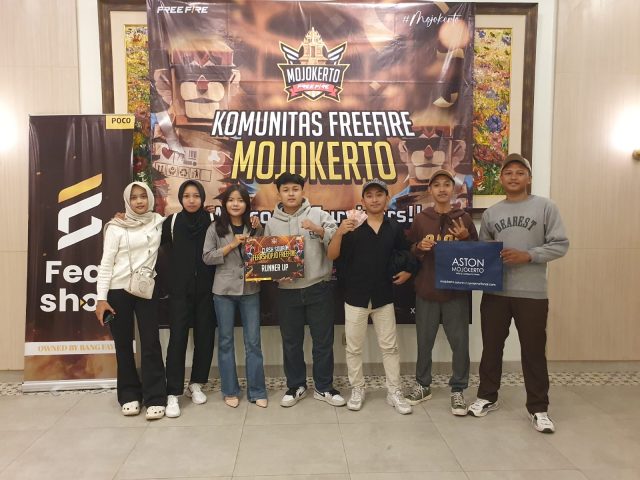 Aston Mojokerto Gelar Turnamen Free Fire (foto : ist)