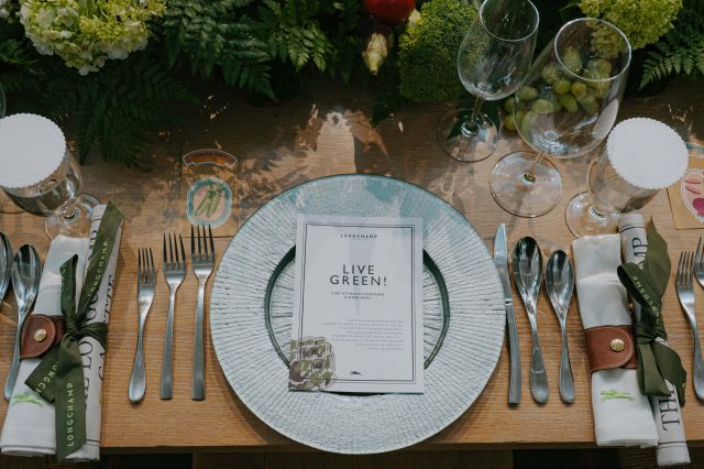 Longchamp LIVE GREEN! Summer Dinner di The Penthouse by The Papilion, Jakarta (foto ; ist)