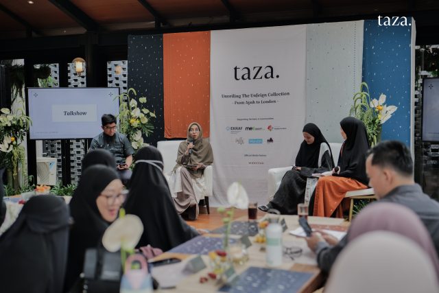 Bawa Modest Fashion Indonesia Mendunia, Taza Perkenalkan Koleksi "The Unfeigned" di London Muslim Shopping Festival (foto : ist)