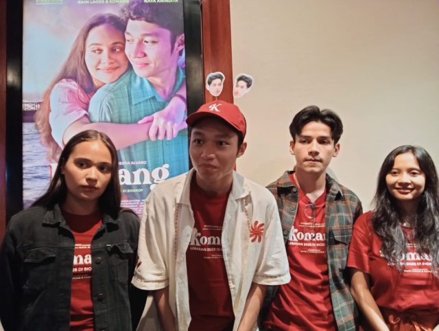 Film Komang : Keisha Alvaro Fasih Logat Sulawesi, Aurora Ribero Menemukan Chemistry (foto : ist)