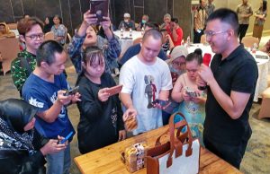 Keseruan Anak-anak Down Syndrome Belajar Content Creator di Java Paragon Hotel & Residences Surabaya Keseruan Anak-anak Down Syndrome Belajar Content Creator di Java Paragon Hotel & Residences Surabaya (foto : ist)