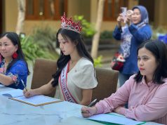 Claire Stevanie Sugianto : Jadi Juri Kids Fashion Show di Surabaya, Beri Inspirasi Untuk Anak Kreatif