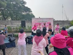 Shake It for Pink : RS Onkologi Surabaya Gelar Fun Zumba dan Edukasi Bersama Survivor Kanker Payudara