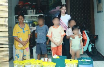 Caitlin Eselle Widodo, Putri Remaja Indonesia Budaya 2025 Lakukan Kunjungan Kemanusiaan Ke Yayasan Abdi Asih