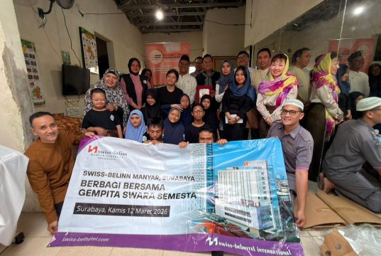 Penuh Inspirasi di Bulan Ramadan, Swiss-Belinn Manyar Surabaya Gelar CSR untuk Anak Berkebutuhan Khusus