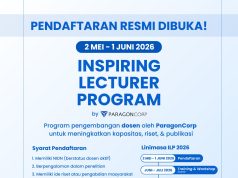 ParagonCorp Buka Pendaftaran Inspiring Lecturer Program 2026, Dorong Dosen Jadi Penggerak Perubahan
