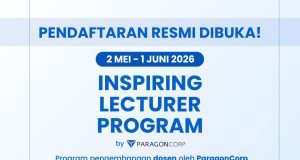 ParagonCorp Buka Pendaftaran Inspiring Lecturer Program 2026, Dorong Dosen Jadi Penggerak Perubahan