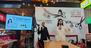 Stefani Gabriela Luncurkan Buku Perdana “Setelah Aku Cut Off Warisan Trauma Keluarga” di Acara Teman Curhat