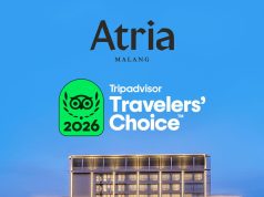 Atria Hotel Malang Raih Tripadvisor Travelers’ Choice Award 2026