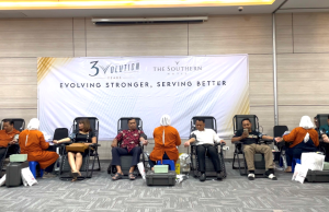 Gelar Donor Darah, The Southern Tunjukkan Kepedulian Dukung Aksi Kemanusiaan Menuju Anniversary Ke 3