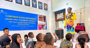 Semaikan Kepedulian di Hari Anak, Grand Inna Tunjungan Hadirkan Energi Positif untuk Anak Asuh di LKSA Muhammadiyah