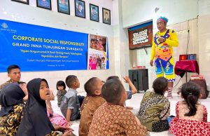 Semaikan Kepedulian di Hari Anak, Grand Inna Tunjungan Hadirkan Energi Positif untuk Anak Asuh di LKSA Muhammadiyah