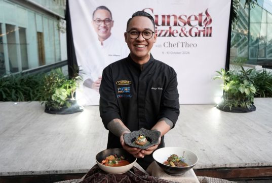 Sunset Sizzle & Grill : Vasa Hotel dan Chef Theo Hadirkan Kembali Kuliner Nusantara bersama Crown Horeca