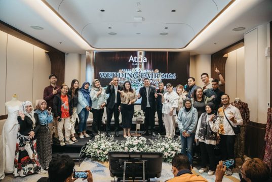 Gelar Press Conference Atria Wedding Fair 2026, Perkenalkan 20 Wedding Partner dan Dua Konsep Pernikahan